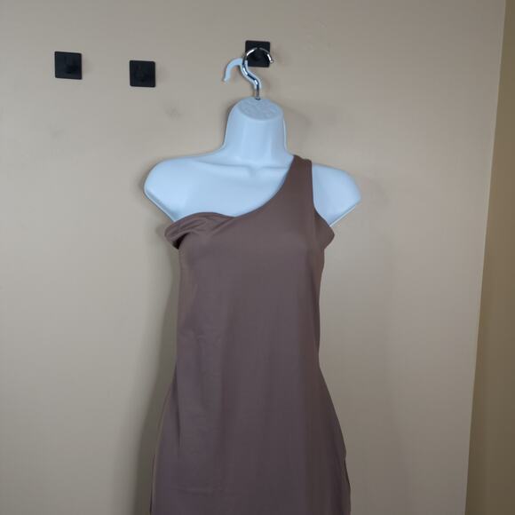 Skims All-In-One One Shoulder Bodysuit Catsuit in Umber Size 3X - Picture 2 of 8